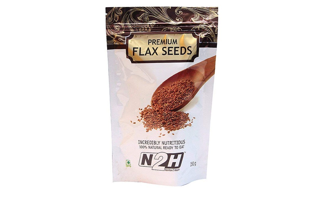 N2H Premium Flax Seeds    Pack  250 grams